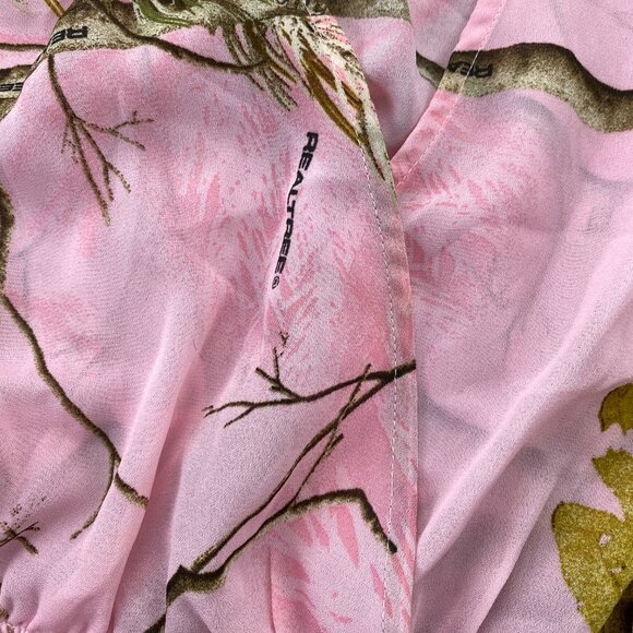 Real Tree by Heartsoul Pink Camo Mini Dress Women Size Large L All Over Print - Picture 2 of 8